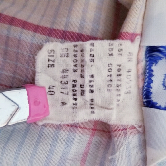 Vintage 80's retro COTTAGECORE prairie pastel shirt top blouse Plus Size - Picture 3 of 12